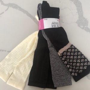 Brand New women’s knee high boot sock 4 pack